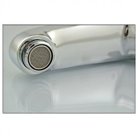Contemporary Chrome Finished Brass Self-Closing Basin Delay Action Tap
