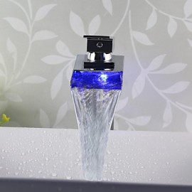 Contemporary Led / Waterfall Brass Chrome