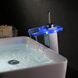 Contemporary Led / Waterfall Brass Oil-Rubbed Bronze