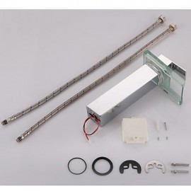 Contemporary Led/Waterfall Brass Chrome