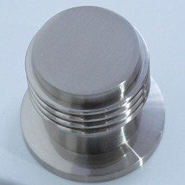 Contemporary Nickel Three Holes Two Handles Waterfall Bathroom Sink Faucet