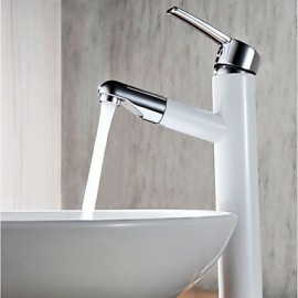 Contemporary Pullout Spray Brass Chrome