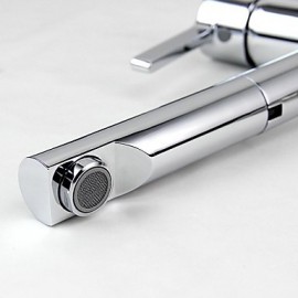 Contemporary Pullout Spray Brass Chrome