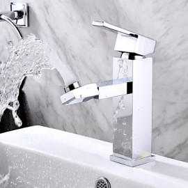 Contemporary Rotatable Brass Chrome