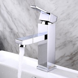 Contemporary Rotatable Brass Chrome