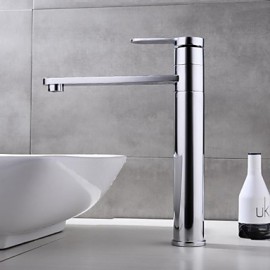 Contemporary Rotatable Brass Chrome