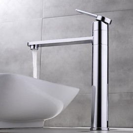 Contemporary Rotatable Brass Chrome