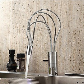 Contemporary Rotatable Brass Chrome