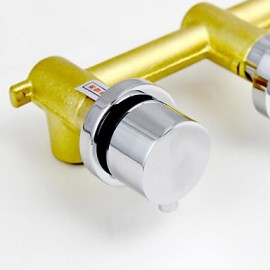 Contemporary Rotatable Brass Chrome