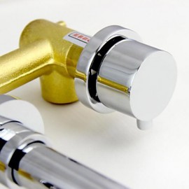 Contemporary Rotatable Brass Chrome