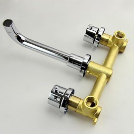 Contemporary Rotatable Brass Chrome