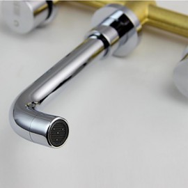 Contemporary Rotatable Brass Chrome