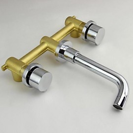 Contemporary Rotatable Brass Chrome