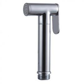 Contemporary Solid Brass Chrome Finish Bidet Spray Faucet Without Supply Hose And Shower Holder