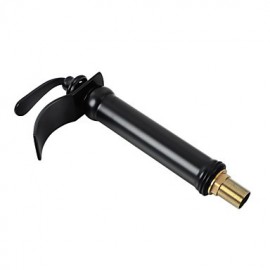 Contemporary Style Oil-Rubbed Bronze Finish Countertop Bathroom Sink Faucet - Black