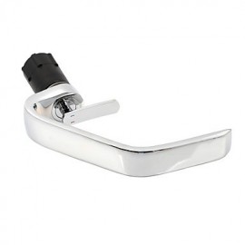Contemporary Style Single Handle One Hole Hot And Cold Water Bathroom Sink Faucet - Silver
