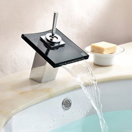 Contemporary Waterfall Brass Chrome