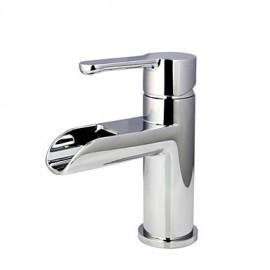 Enzorodi Bathroom Basin Sink Faucet Tap 1-Handle Brass Chrome