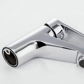 Enzorodi E Bathroom Basin Sink Faucet Tap Single-Handle Brass Chrome