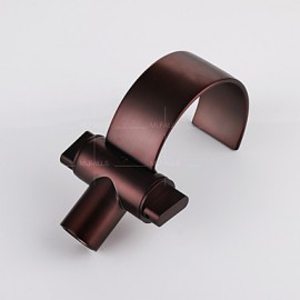 New Antique Design Basin Waterfall One Hole Double Handles Oil Rubbed Bronze Tap
