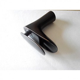 Orb Body Waterfall Spout Oil Rubbed Bronze Single Handle Bathroom Sink Vessel Faucet Basin Mixer Tap