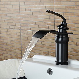 Personalized Bathroom Sink Faucet Oil-Rubbed Bronze Finish Single Handle