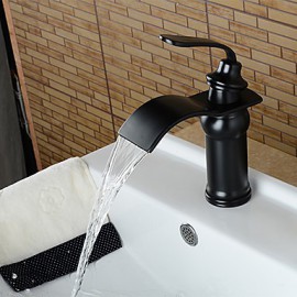 Personalized Bathroom Sink Faucet Oil-Rubbed Bronze Finish Single Handle