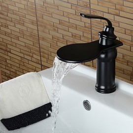 Personalized Bathroom Sink Faucet Oil-Rubbed Bronze Finish Single Handle