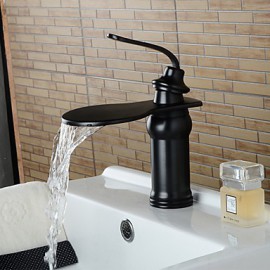 Personalized Bathroom Sink Faucet Oil-Rubbed Bronze Finish Single Handle