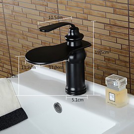 Personalized Bathroom Sink Faucet Oil-Rubbed Bronze Finish Single Handle