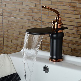 Personalized Bathroom Sink Faucet Oil-Rubbed Bronze Finish Single Handle