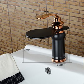Personalized Bathroom Sink Faucet Oil-Rubbed Bronze Finish Single Handle