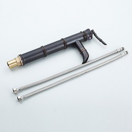 Personalized Bathroom Sink Faucet Traditional Bamboo Style Oil-Rubbed Bronze Finish Bathroom Sink Faucet