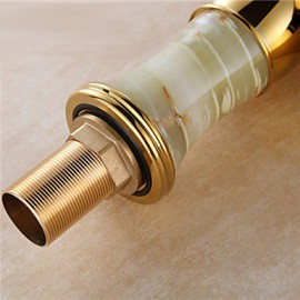 Art Deco / Retro Waterfall Brass Ti-Pvd