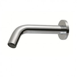 Sensor Contemporary Hands Free Bathroom Sink Faucet-Chrome Finish