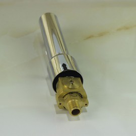 Sensor Contemporary Hands Free Bathroom Sink Faucet-Chrome Finish