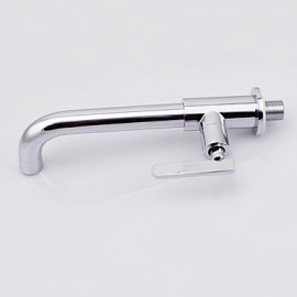 Bathroom Sink Faucet In Modern Brass Single Kitchen Cold Water Faucet