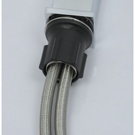 Single Handle Waterfall Bathroom Vanity Sink Faucet With Extra Large Rectangular Spout