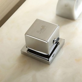 Color Changing Led Waterfall Widespread Bathroom Sink Faucet (Chrome Finish)