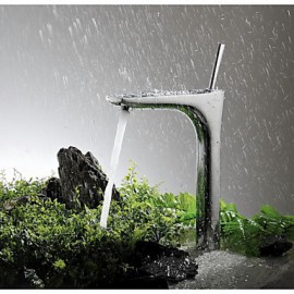 Tall Single Handle Chrome Bathroom Sink Vessel Faucet Basin Mixer Tapsbrass