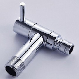 Thickened Fast Open Wall-Mounted Washing Machine Single Cold Faucet - Silver