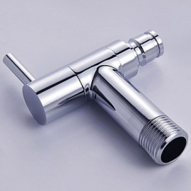 Thickened Fast Open Wall-Mounted Washing Machine Single Cold Faucet - Silver