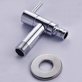 Thickened Fast Open Wall-Mounted Washing Machine Single Cold Faucet - Silver