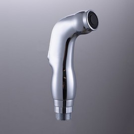 Toilet Hand Held Bidet Shattaf With Hose And Bracket Holder Abs Polished