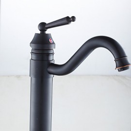 Traditional Style Oil-Rubbed Bronze Finish Countertop Bathroom Sink Faucet
