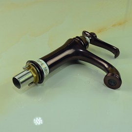 Traditional Style Oil-Rubbed Bronze Finish Countertop Bathroom Sink Faucet