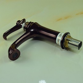 Traditional Style Oil-Rubbed Bronze Finish Countertop Bathroom Sink Faucet