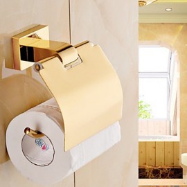 Toilet Paper Holders, 1 pc Contemporary Brass Toilet Paper Holder Bathroom