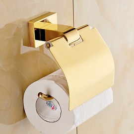 Toilet Paper Holders, 1 pc Contemporary Brass Toilet Paper Holder Bathroom