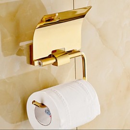 Toilet Paper Holders, 1 pc Contemporary Brass Toilet Paper Holder Bathroom